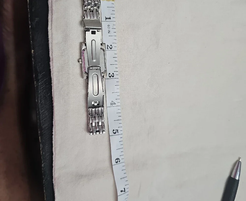 Vintage Mossimo Silver Tone Rectangular Tank Watch - Y2K Style